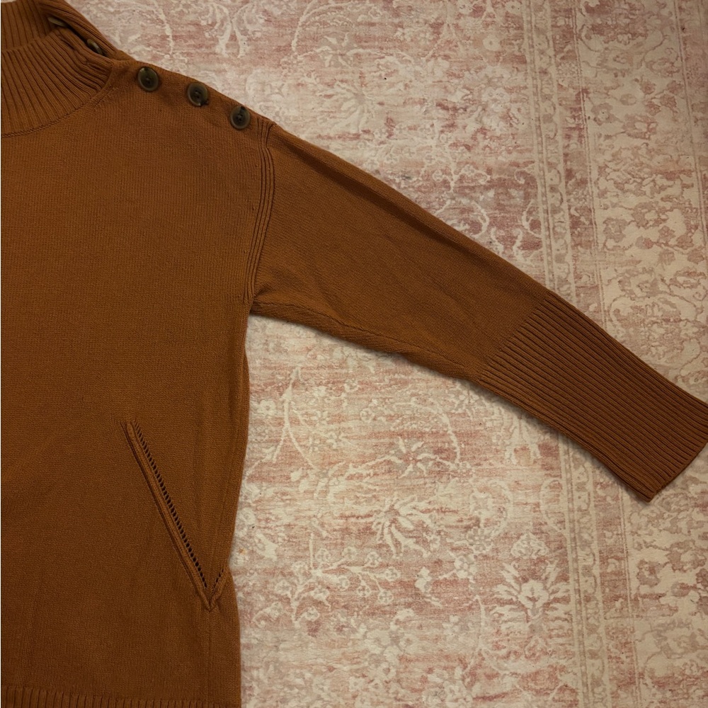 Talbots Button Pullover Sweater - Picture 5 of 7